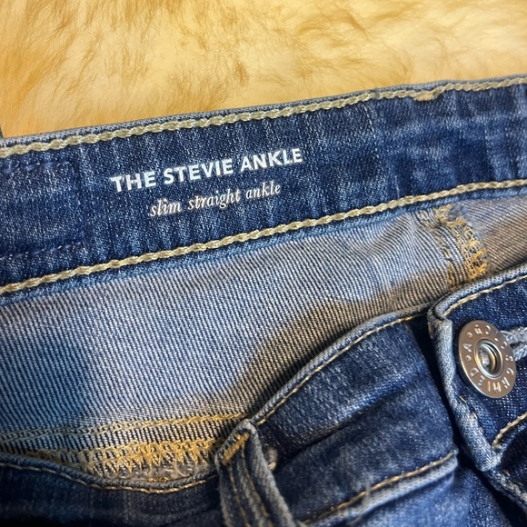 Anthropologie x AG The Stevie High-Rise Skinny Ankle Jeans - Size 29 Regular - Picture 3 of 8